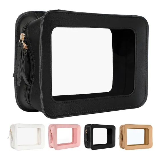 Bolsa De Maquillaje Transparente Viwomsh, Tsa Bolso 4twxt