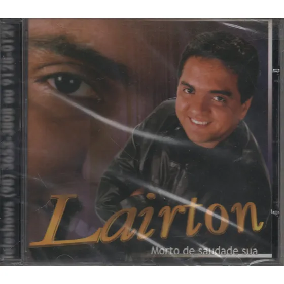 Cd Lairton E Seus Teclados  - Morto De Saudade Sua