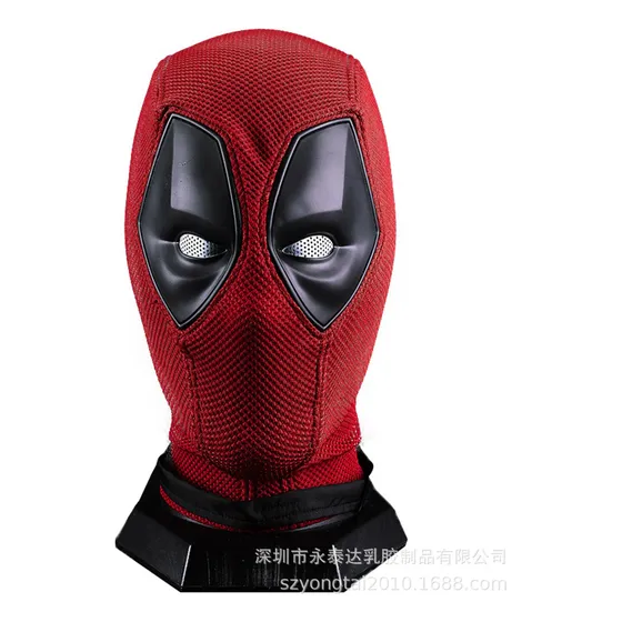 Máscara Realista Deadpool Wolverine Linha Cosplay Premium Ge