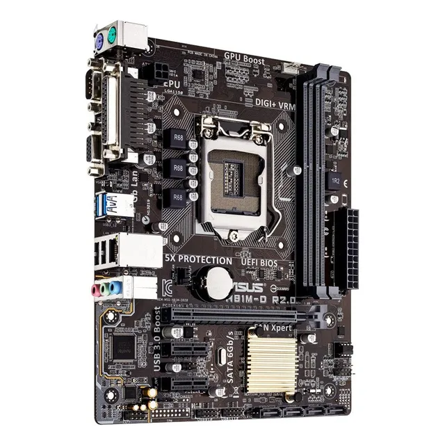 Asus H81m - D R2.0 Mastercard Lga 1150 Ddr3 Pci - E 2.0