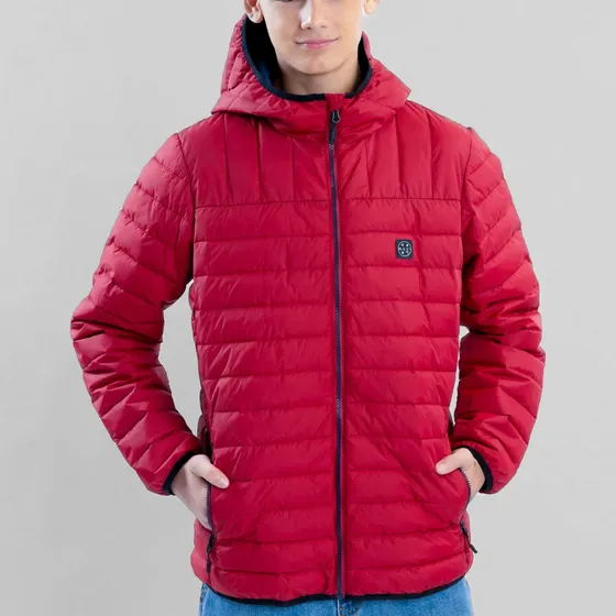 Parka Wayfarer Rojo Infantil Maui And Sons