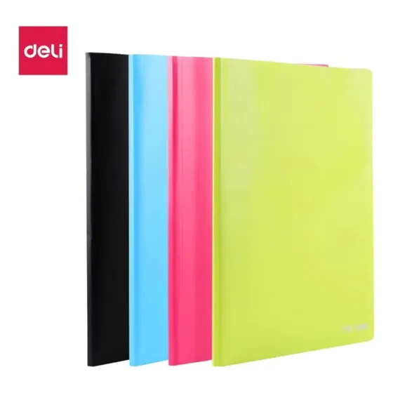 Carpeta 60 Hojas Transparentes A4 Colores Eb00602