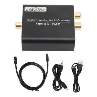 Conector De 3,5 Mm Y Convertidor Estéreo Digital A Analógico Conector De 3,5 Mm Y Convertidor Estéreo Digital A Analógico