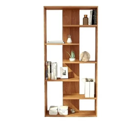 Biblioteca, Librero De Madera, Estante Para Libros Y Adornos