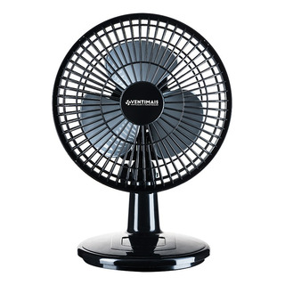 Mini Ventilador De Mesa Turbo 20cm Ventimais Preto 110v 220v Mini Ventilador De Mesa Turbo 20cm Ventimais Preto 110v 220v