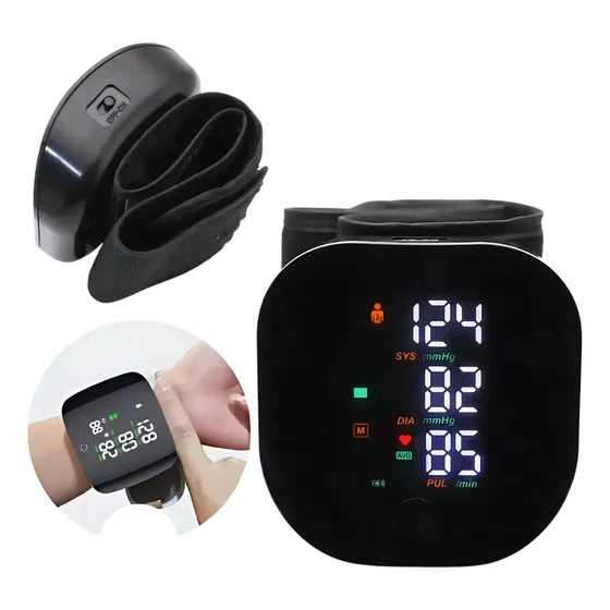 Monitor Presión Arterial Muñeca Tensiómetro Digital Usb Voz | Cuotas sin interés