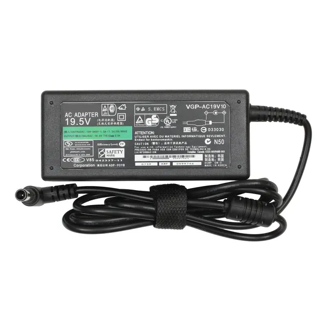 Cargador Vaio Fit 11a 19.5v 2.3a 45w 6.4x4.4mm Pin Central F