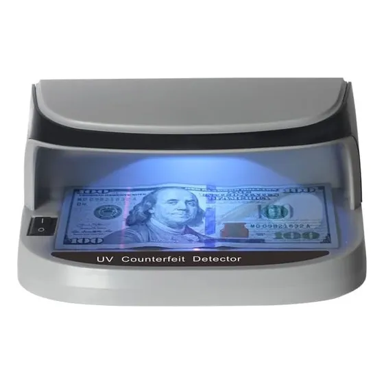 Detector De Billetes Falsos Recargable Portátil Luz Led Uv