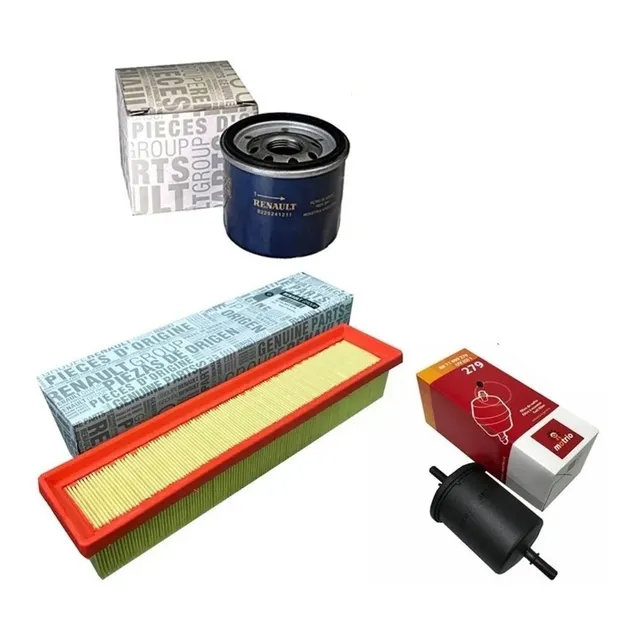 Kit Filtros Renault Clio 2 1.2 16v D4f Original
