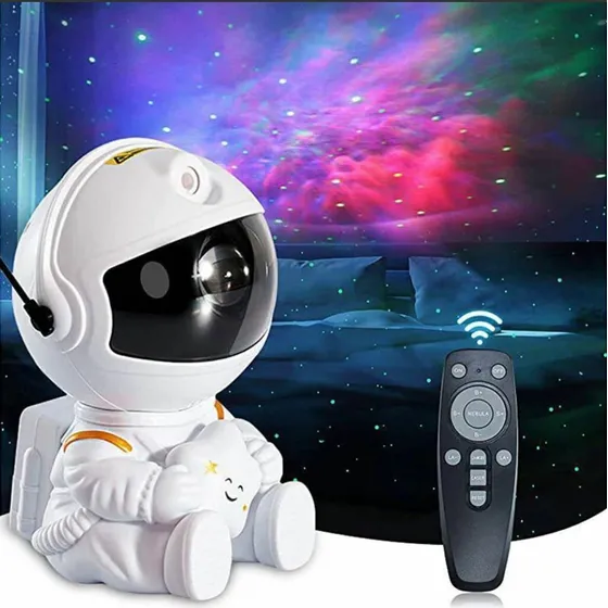 Astronauta Mini Proyector De Galaxia/ Estrella/nébula