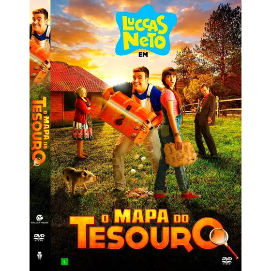 Dvd Filme: Luccas Neto Em - O Mapa Do Tesouro (2020)
