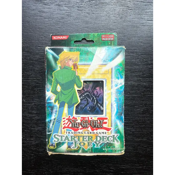 Yu Gi Oh Starter Deck Joey Original Red Eyes Black Dragon