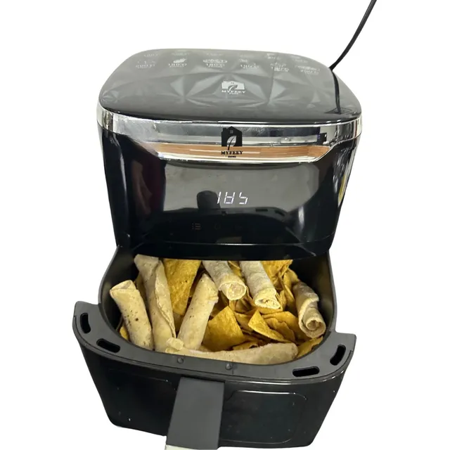 Airfryer Freidora De Aire 5 Lt Grande Negro