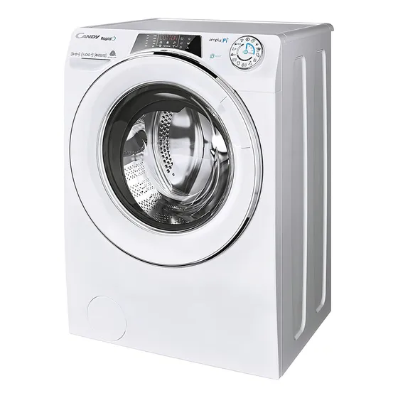 Lavasecarropas automático Candy RapidÓ inverter hasta 9kg color blanco