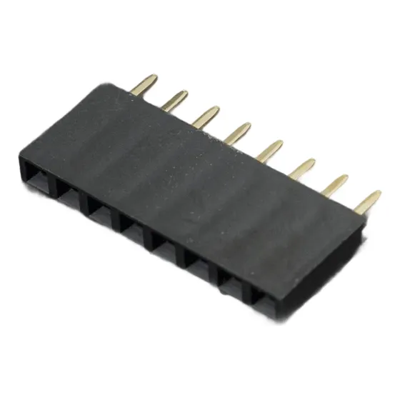5 Unidades De Regleta Hembra 2.54mm 8p