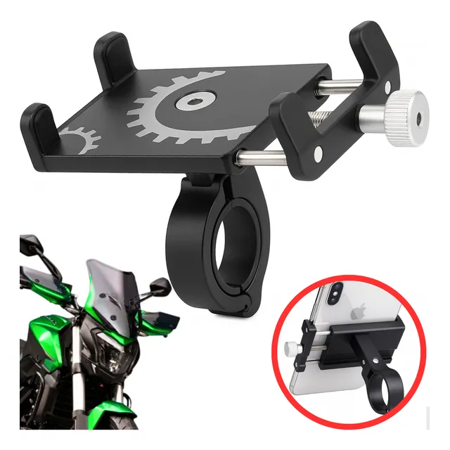 Suporte Celular Moto Alumínio Universal Dominar 400 Bajaj