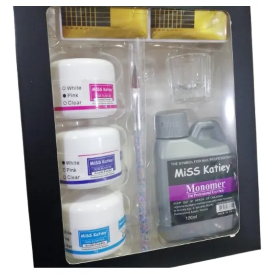 Kit Para Uñas En Acrilico Powder 7 Pzas