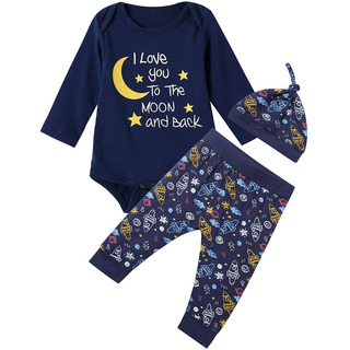 Conjunto Para Bebés Y Niños Con Gorro,3 Piezas Conjunto Para Bebés Y Niños Con Gorro,3 Piezas