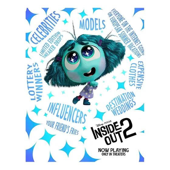 Poster De Intensamente 2 Escoge Tu Personaje