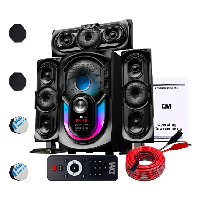 Dm-l5 Bocina 3.1 Estéreo Bluetooth, Usb, Sd, Control Color Negro