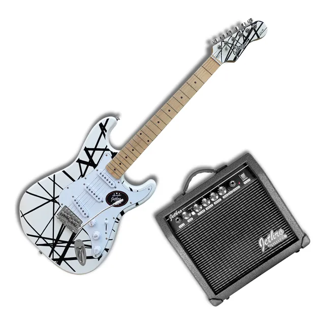 Paquete Guitarra Electrica Jethro Series By Steelpro 076-sk