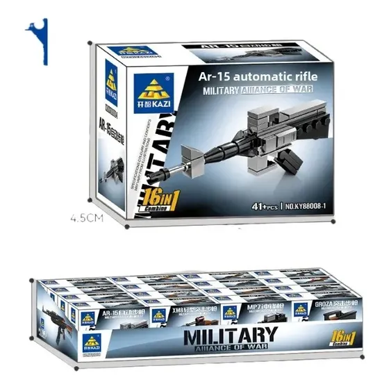 Subfusil M3 (46 Partículas), Construcción De Fusiles Ak47 Pa