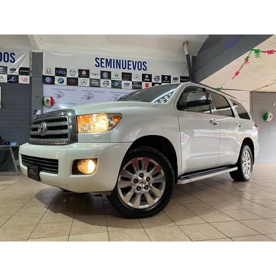 Toyota Sequoia Plinum Aa R-20 Piel Qc Dvd Td At