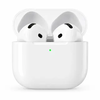 Audífonos Inalámbricos Bluetooth ANC con Cancelación de Ruido Activa, Micrófono Integrado, Estuche de Carga, Manos Libres, Compatibles con iPhone Android Tablet Laptop, Color Blanco