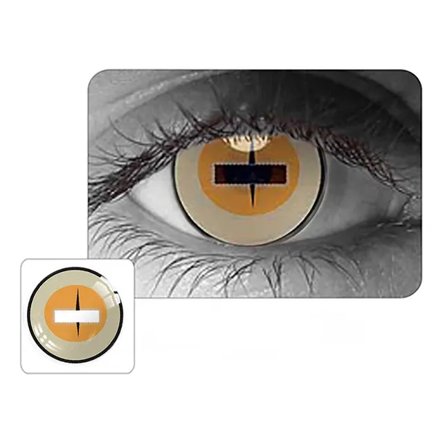 ¡  Crazy Lentes Halloween Blind Die Of Day Nublan Visión !!