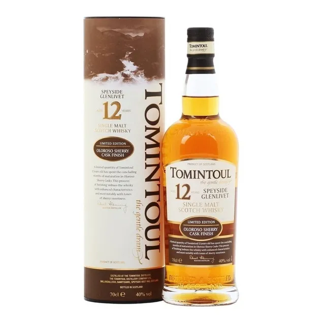Whisky Tomintoul 12 Años Oloroso Sherry Cask Ed. Limitada