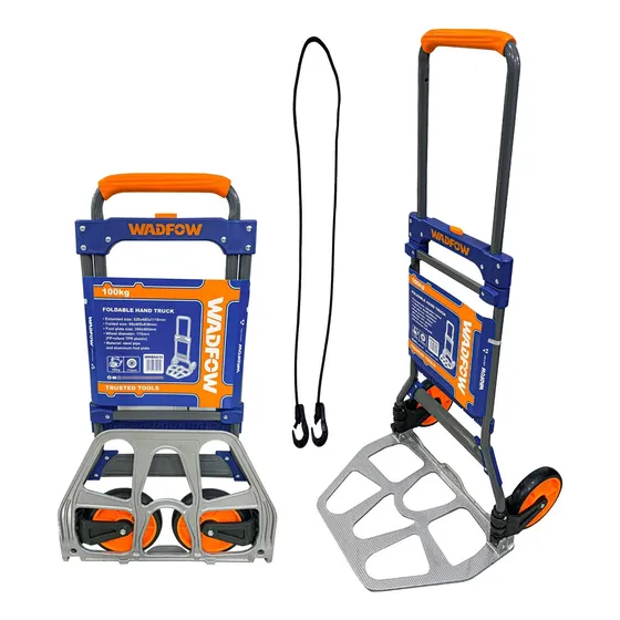 Carretilla Carrucha Portatil Metal Carga 100 Kg Wadfow
