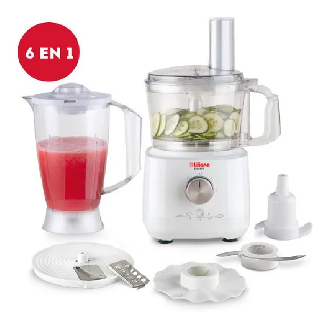 Multi procesadora y licuadora Experty Liliana Am730 blanco