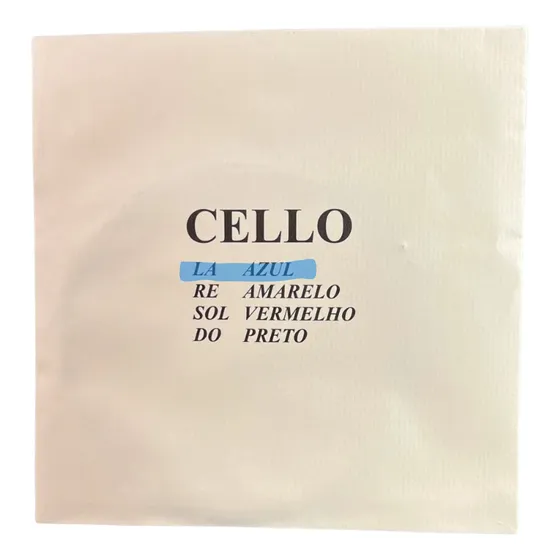 Corda Lá Avulsa Para Violoncelo (cello) - Mauro Calixto***