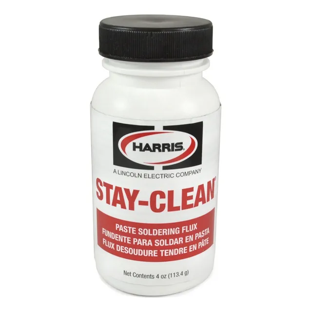 Flux Pasta Soldadura Harris  Stay Clean 4 Onza Scpf4