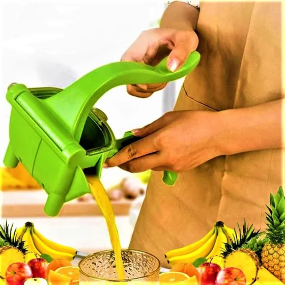Exprimidor Manual Extractor Jugos Frutas Naranja Limon Plast