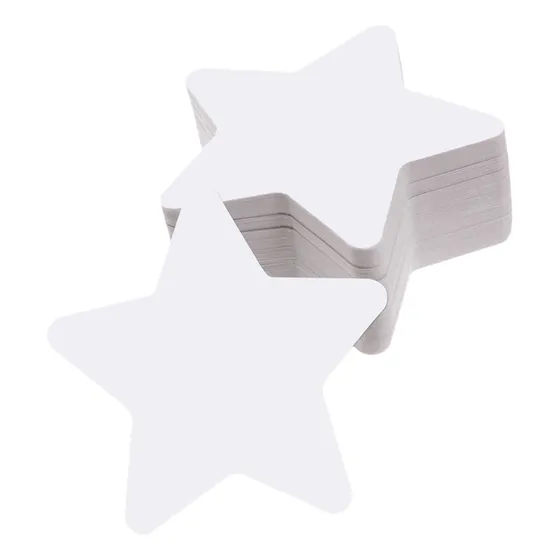 Cortes De Estrellas Blancas De 100 Piezas Crafts Crafting