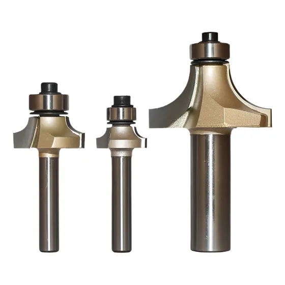 Fresa Router Redondeado Bordes  R15.9mm (5/8'') Vástago 1/2