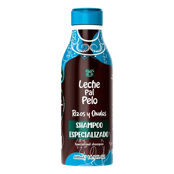 Shampoo Especializado Rizos Y Ondas Leche Pal Pelo