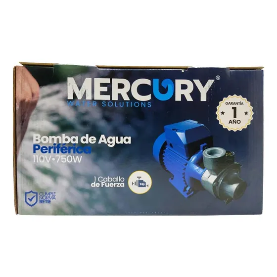 Electro Bomba 1 Hp Mercury (retie)