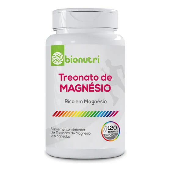 Treonato De Magnesio Mejora Cognitiva De Estrés Y Sueño 120u