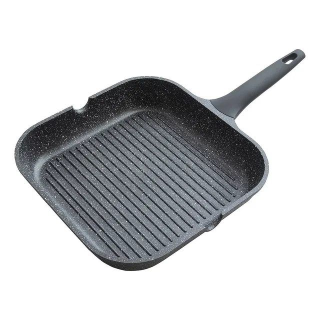 Westinghouse Sartén Grill Antiadherente Mármol Negro 28 Cm