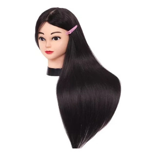 Cabeza De Maniquí De Entrenamiento De Peluquería De 24 In Cabeza De Maniquí De Entrenamiento De Peluquería De 24 In