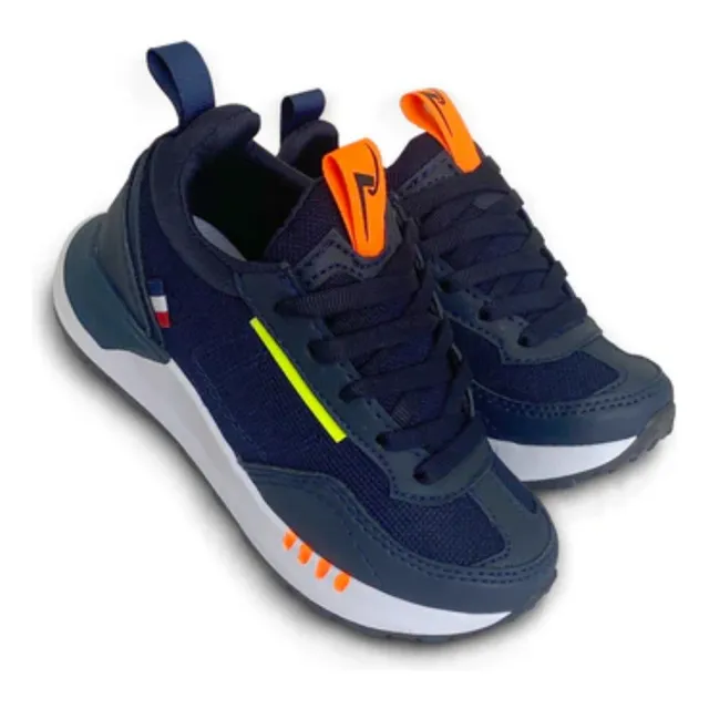 Zapato Deportivo Pocholin Azul Marino Del 33 Al 36