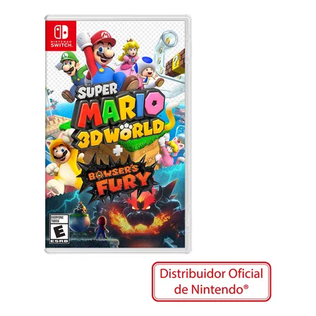 Juego Nintendo Switch Super Mario 3d World + Bowsers Fury