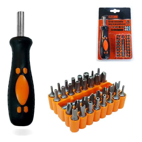 Set Destornilladores 32 Piezas + Destornillador Premium