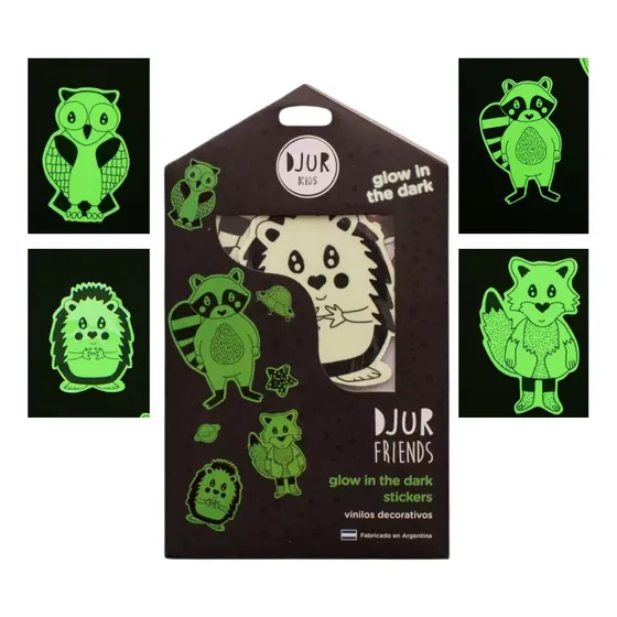 Vinilos Decorativos Para Niños - Animales Nocturnos Djur