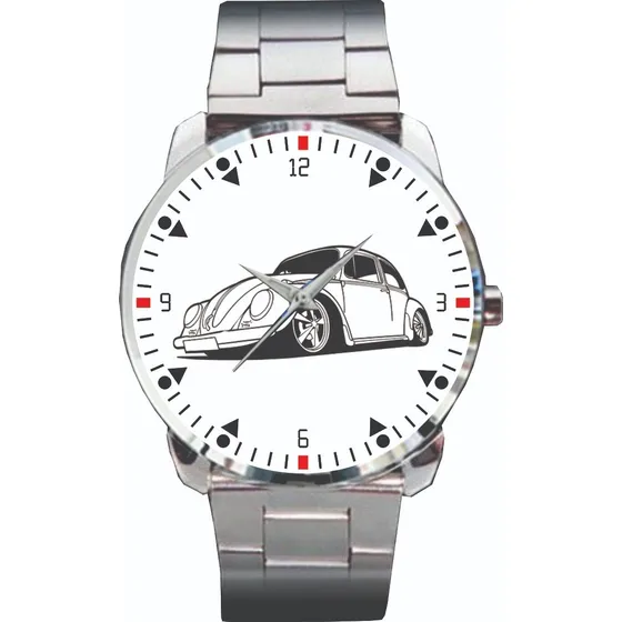 Relógio De Pulso Personalizado Fusca Aircooled - Cod.vwrp030