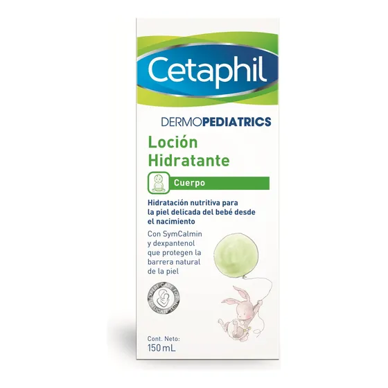 Loción Hidratante Dermopediatrics Para El Cuerpo Envase De 150 Ml Cetaphil