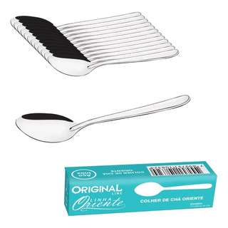 Colher De Chá Kit 48 Peças Aço Inox Original Promoção Colher De Chá Kit 48 Peças Aço Inox Original Promoção