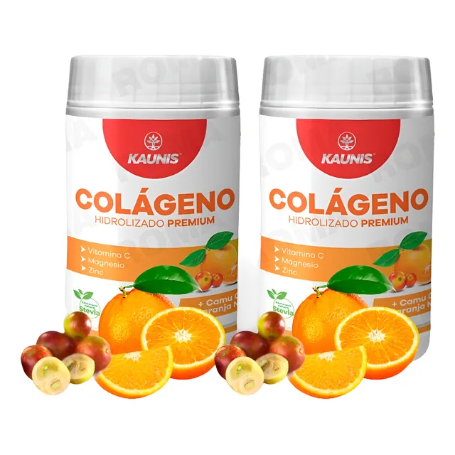 Colágeno Hidrolizado Camu Camu Y Naranja Natural X2 Kauinis